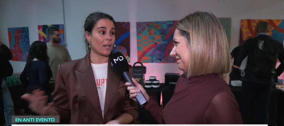 Tania de Anta en Madrid Directo, de Telemadrid