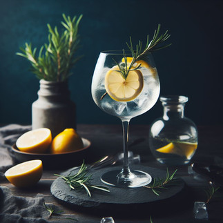 Gin tonic foto styling
