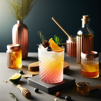 Cocktail foto tequila naranja paloma